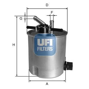 YAKIT FİLTRESİ - UFI