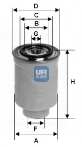 YAKIT FİLTRESİ - UFI