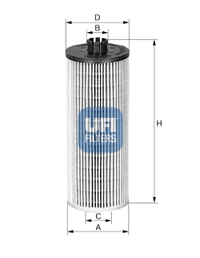 YAĞ FİLTRESİ - UFI