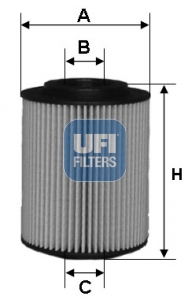 YAĞ FİLTRESİ - UFI