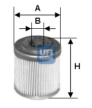 YAĞ FİLTRESİ - UFI