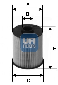 YAKIT FİLTRESİ - UFI