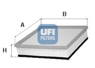 HAVA FILTRESI BMW M51 D25 E36 E34 E38 E39 - UFI