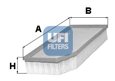 HAVA FILTRESI BMW M54 E60 E63 E64 - UFI