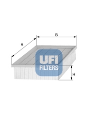 HAVA FILTRESI MERCEDES SLK-CLASS OM604 R170 96 04 - UFI