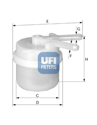 YAKIT FİLTRESİ - UFI