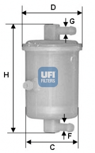 YAKIT FİLTRESİ - UFI