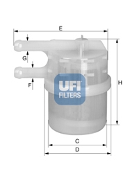 YAKIT FİLTRESİ - UFI