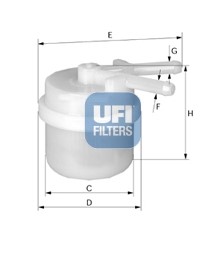 YAKIT FİLTRESİ - UFI