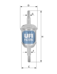 YAKIT FİLTRESİ - UFI