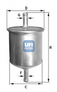 YAKIT FİLTRESİ - UFI