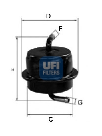 YAKIT FİLTRESİ - UFI