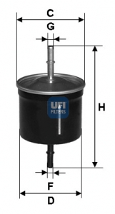 YAKIT FİLTRESİ - UFI