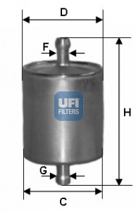 YAKIT FİLTRESİ - UFI