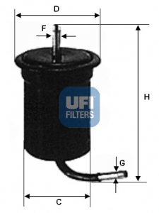 YAKIT FİLTRESİ - UFI