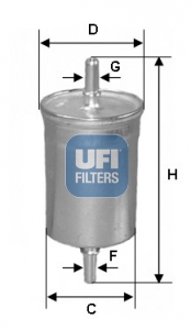 YAKIT FİLTRESİ - UFI