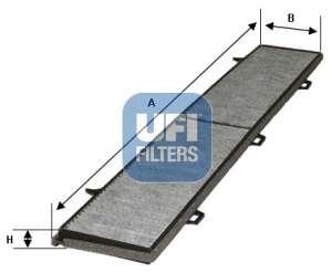 POLEN FILTRESI BMW E87 E88 E90 E84 KARBONLU - UFI