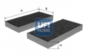 POLEN FILTRESI BMW F07 F10 F11 F01 F02 F03 F04 KARBONLU - UFI