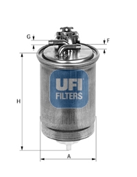 YAKIT FİLTRESİ - UFI