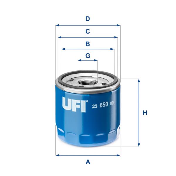 YAĞ FİLTRESİ ASTRA-INSIGNIA - UFI