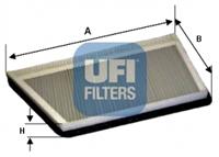 POLEN FİLTRESİ P206 1.1-1.4-1.6 02 P206 1.1-1.4 09 KARBONLU - UFI