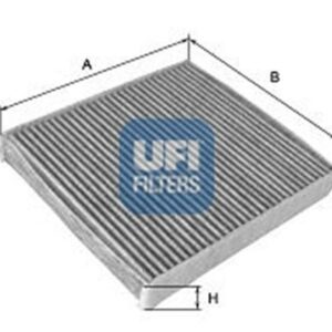 POLEN FİLTRESİ LGN II 1.6-1.8-2.0 01 1.9 DCI 01 KARBONLU - UFI