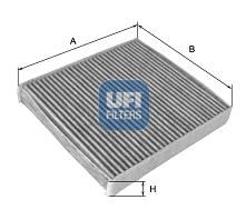 POLEN FİLTRESİ FIAT 500L 09-12 KARBONLU - UFI