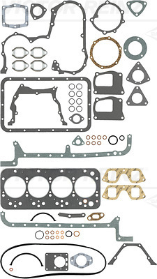 FULL GASKET SET. ENGINE - V.REINZ