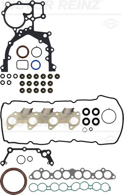 FULL GASKET SET. ENGINE - V.REINZ