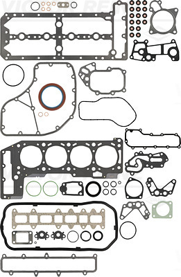 FULL GASKET SET. ENGINE - V.REINZ