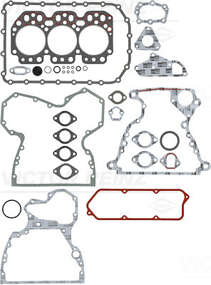 FULL GASKET SET. ENGINE - V.REINZ