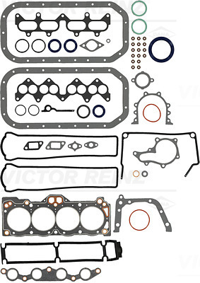 FULL GASKET SET. ENGINE - V.REINZ