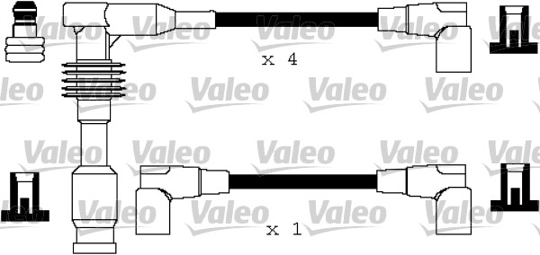 ATEŞLEME KABLO TK. OPEL VECTRA 16V 89 95 - VALEO