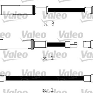 ATEŞLEME KABLO TK. BMW 318i TOURING 8V 94 99 - VALEO