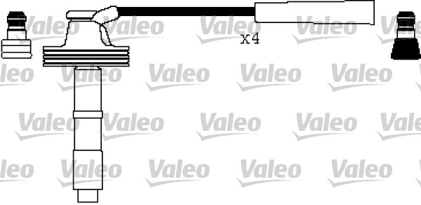 BUJİ BOBİN KABLOSU LAGUNA-SAFRANE II 2.0İ 16V N7Q 95-01 -VOLVO S40 1.6 1.8 95-99 2.0 95-04 - VALEO