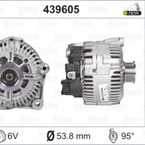 ALTERNATOR SARJ DINAMOSU 12V 170A BMW M57 N57 E70 E71 E72 - VALEO