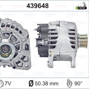 ALTERNATÖR RENAULTMEGANE III F9Q MOT. TG12C062 - VALEO