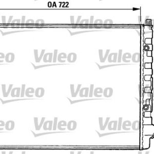 RADYATÖR VW PASSAT IV 1.9 TD - VALEO