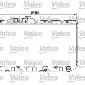 RADYATÖR Toyota Camry 86 91 1.8.2.0TD.2.0 - VALEO