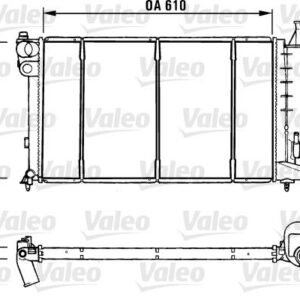 RADYATÖR PSA ZX/306 D AC - VALEO