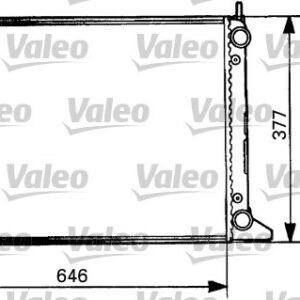RADYATÖR VW SHARAN/S.ALHAMBRA/F.GALAXY - VALEO