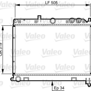 RADYATÖR ROVER 600 07/94-02/99 - VALEO