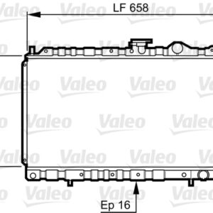 RADYATÖR MITSUBISHI - VALEO