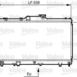 RADYATÖR TOYOTA COROLLA - VALEO