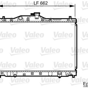 RADYATÖR HONDA LEGEND - VALEO