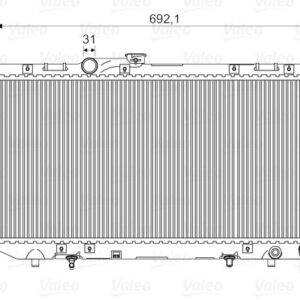 RADYATÖR TOYOTA CELICA ST18 2.0 89 93 - VALEO