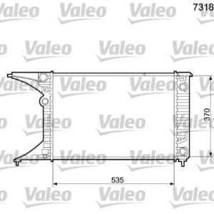 RADYATÖR OPEL OMEGA B - VALEO