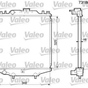 RADYATÖR SUZUKİ SWİFT - VALEO