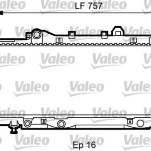 RADYATÖR LANCIA - VALEO