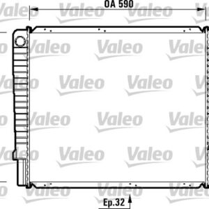 RADYATÖR VOLVO 940 - 960 - VALEO
